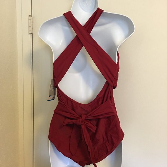 Zity thick fabric swimming suit one piece.M - Picture 2 of 2